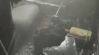 Четверых детей спасли из горящей пятиэтажки на Красном Пути