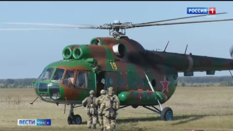 В Росгвардии провели учения специалистов-высотников