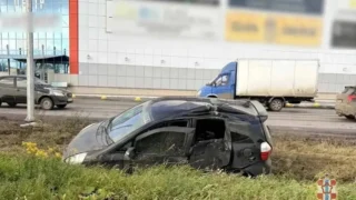 В ДТП на Левобережье двое детей получили травмы