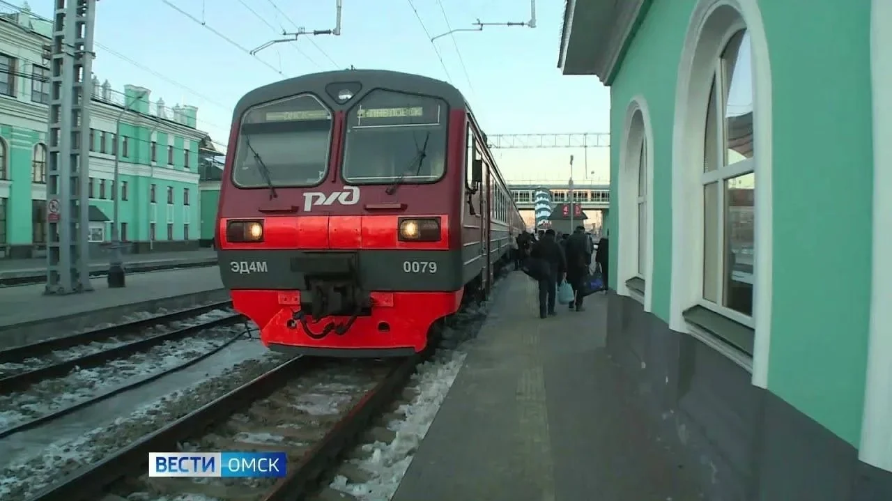 Электрички в Омской области изменят расписание