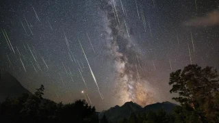 Омичи смогут увидеть звездопад