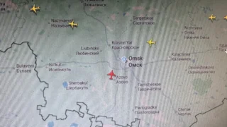 На борту самолета, который экстренно садится в Омске, находится 176 пассажиров