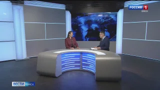 Телеведущая Мария Ситтель посетила студию ГТРК «Иртыш»